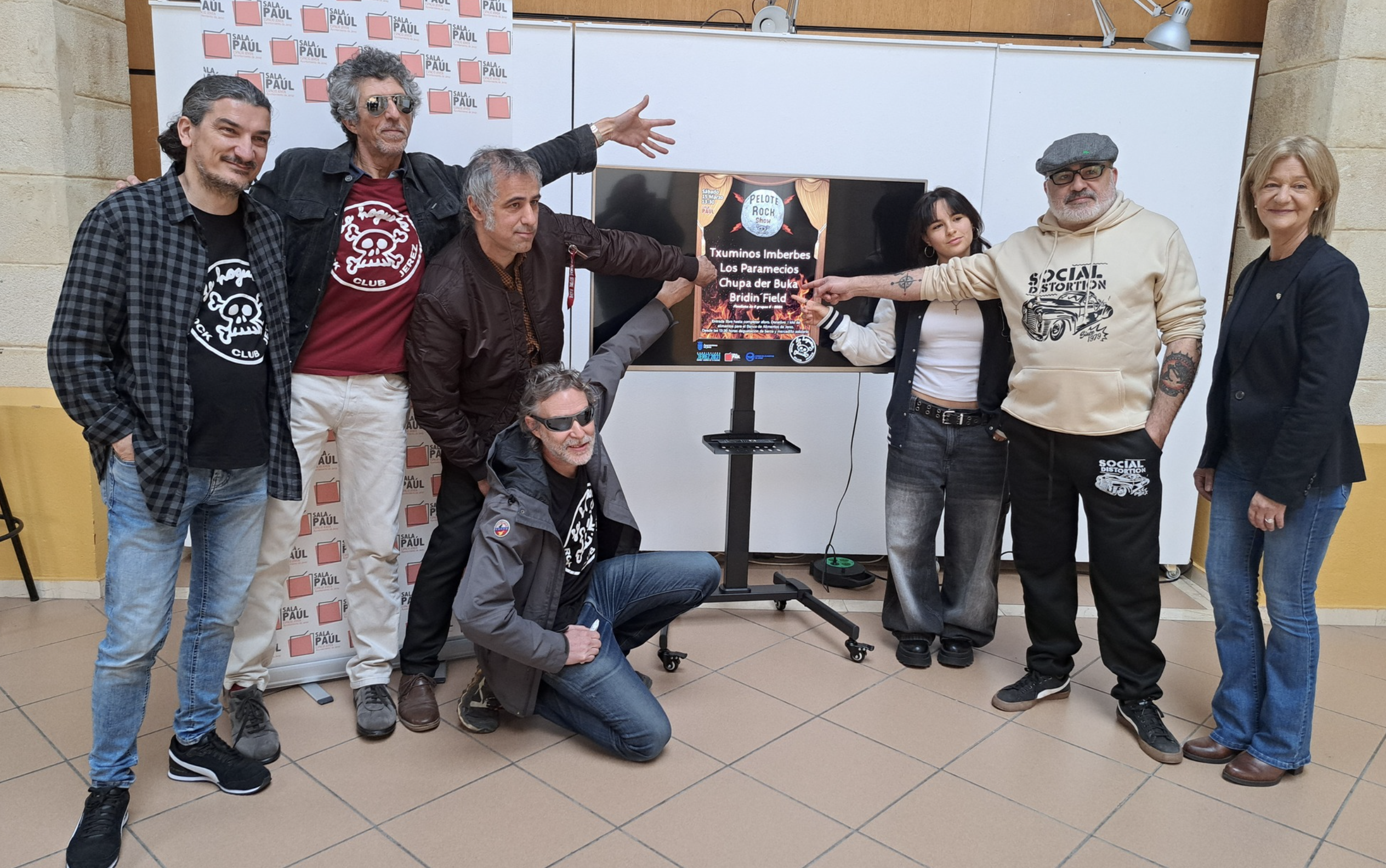 El Pelote Rock Show, rock y convivencia en Jerez.