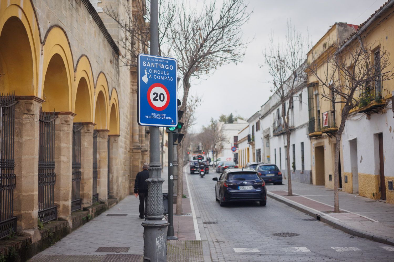 El barrio de Santiago, en Jerez.