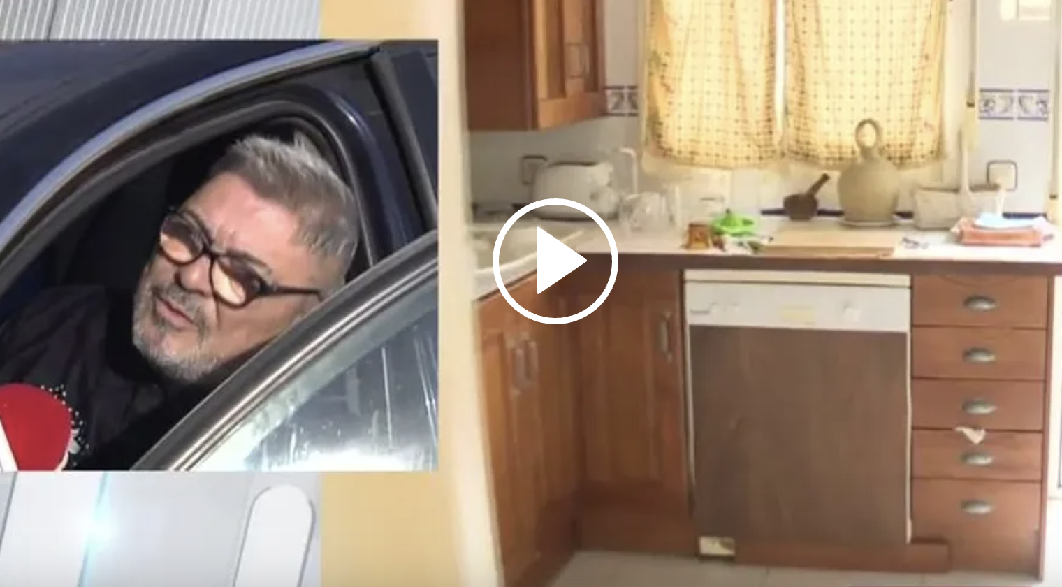 Antonio Canales, acusado de 'inquiokupa', abandona una casa con olor "a estercolero y ratas".