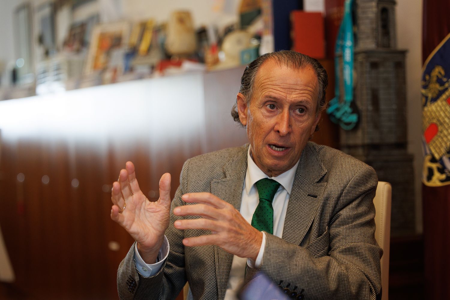 El alcalde de Chiclana, José María Román, en una pasada entrevista con lavozdelsur.es.