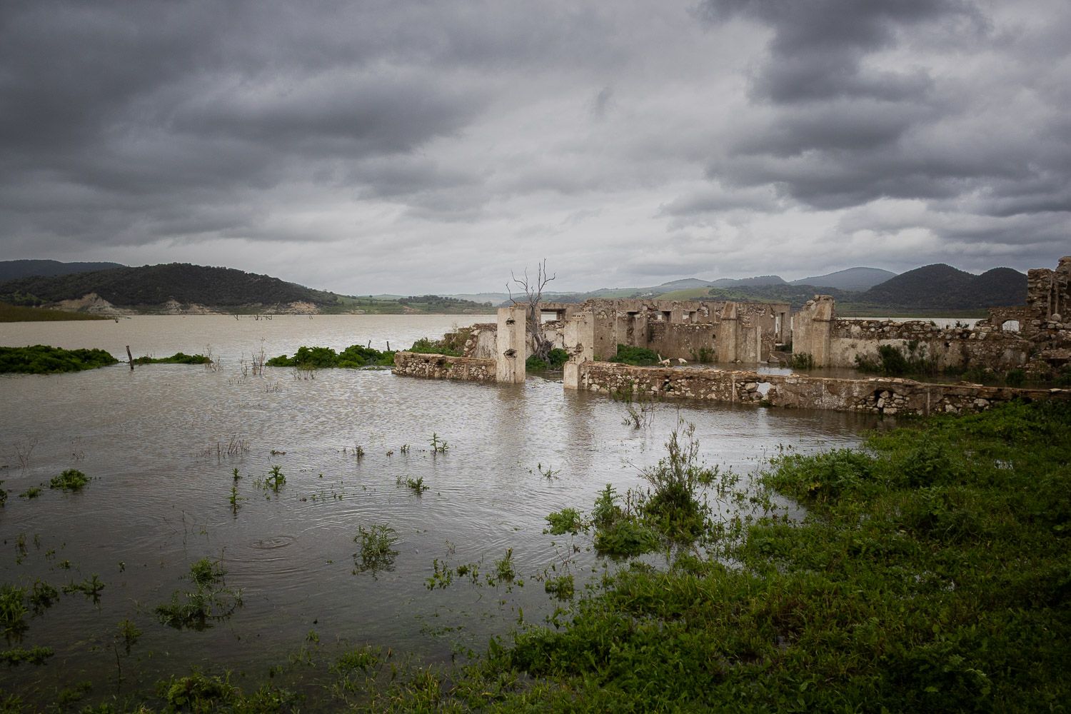 El embalse del Guadalcacín, en la provincia de Cádiz.