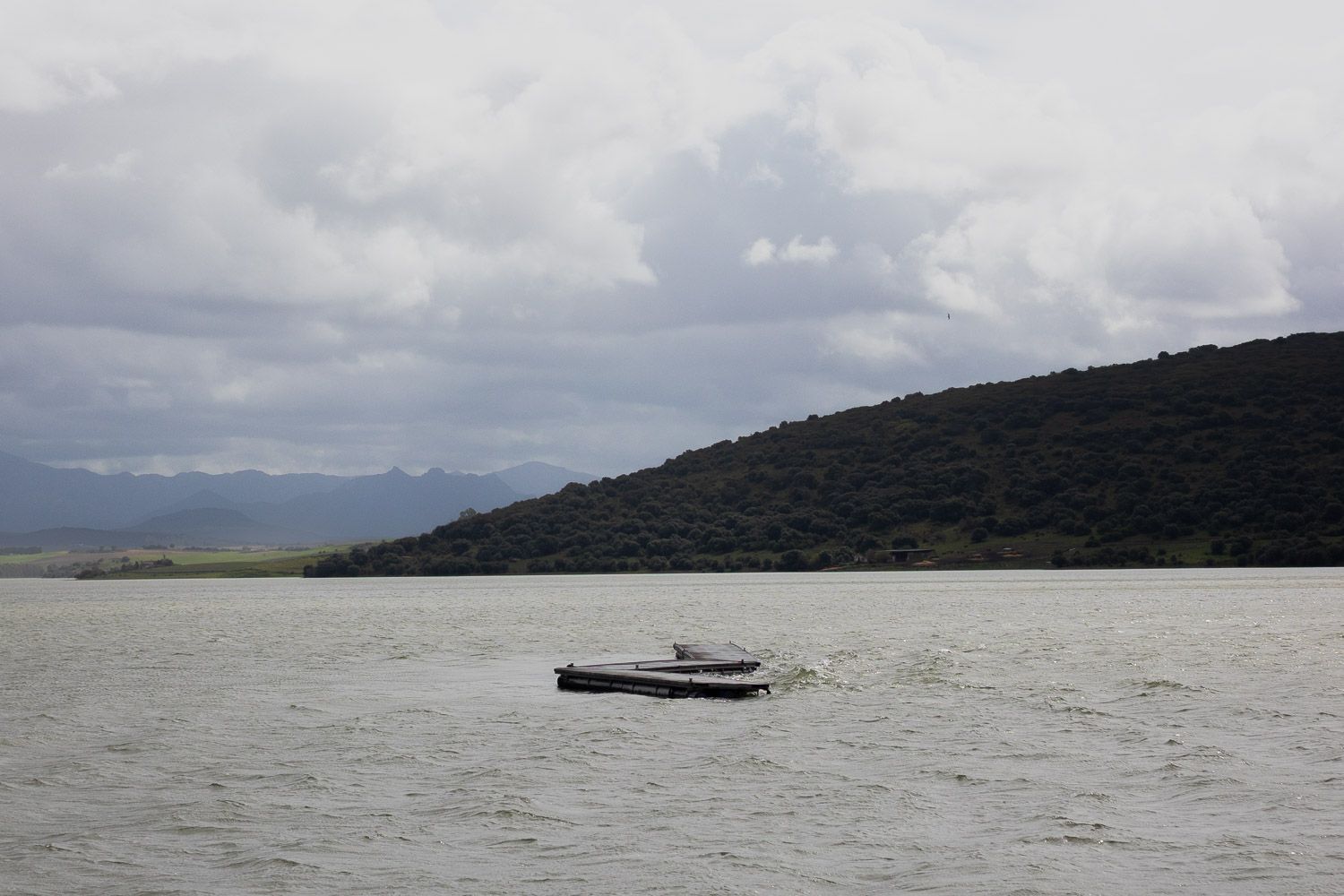 El pantano de Bornos, en una imagen de archivo.