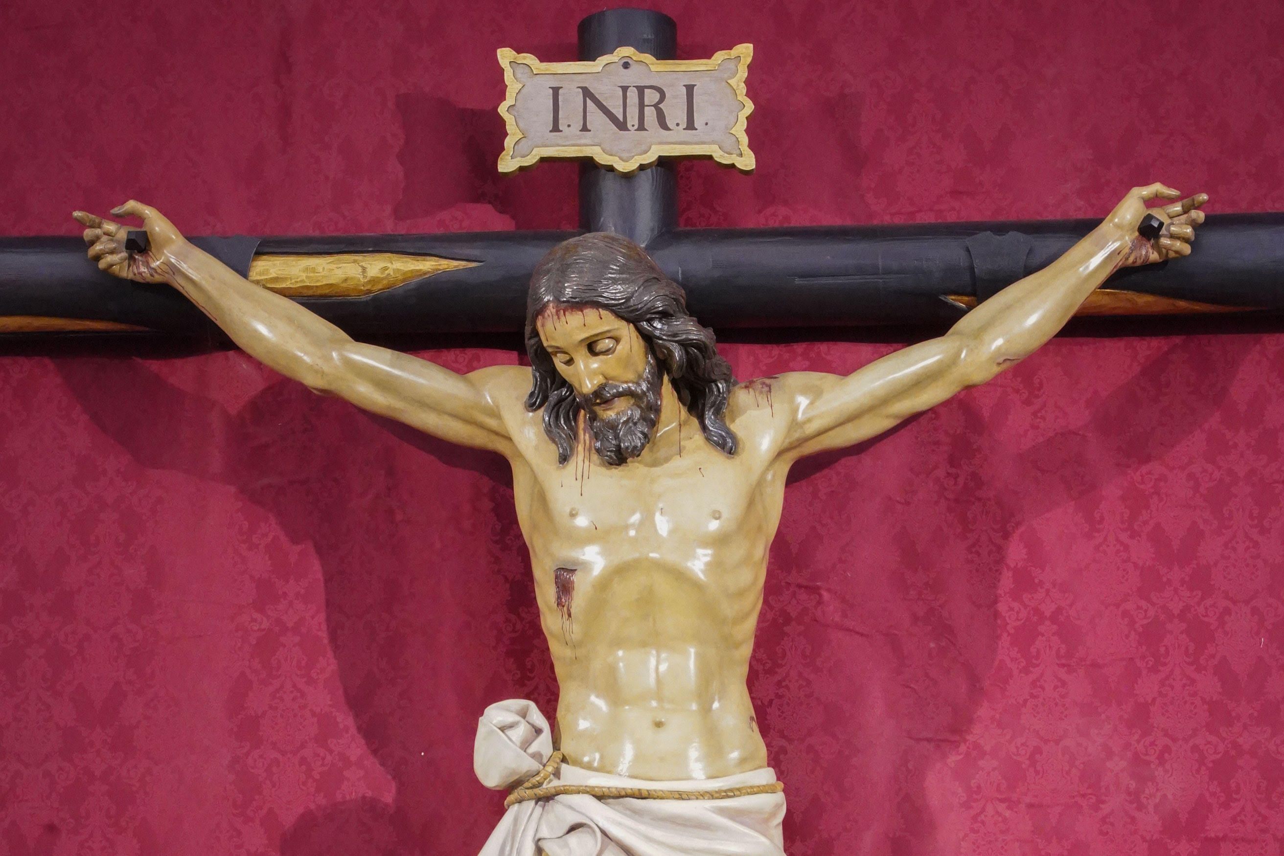 Imagen reciente del Cristo de la Redención. 