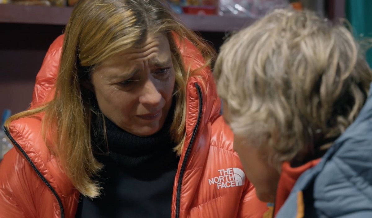 Sandra Barneda, durante la entrevista en 'Universo Calleja'. 