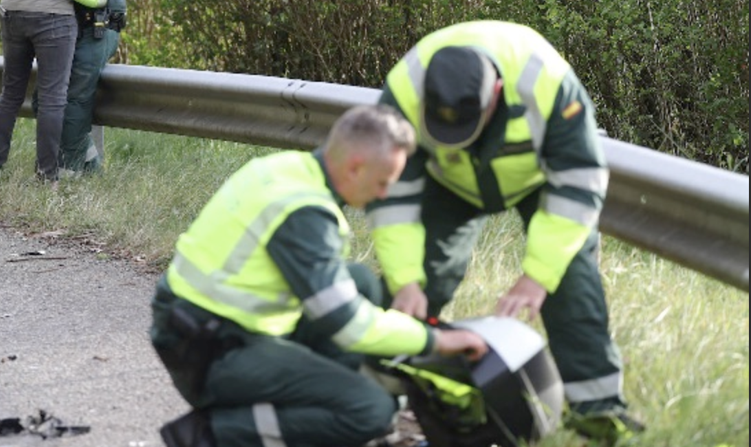 Imagen de archivo de la intervención de la Guardia Civil en un atropello