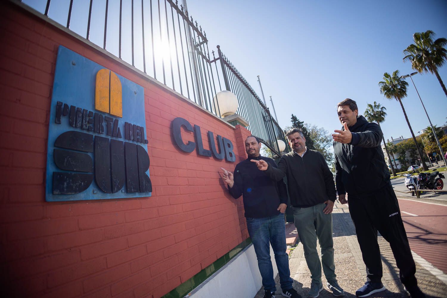 Miembros del Club Social Puertas del Sur, en una imagen reciente. Miembros del Club Social Puertas del Sur, en una imagen reciente.