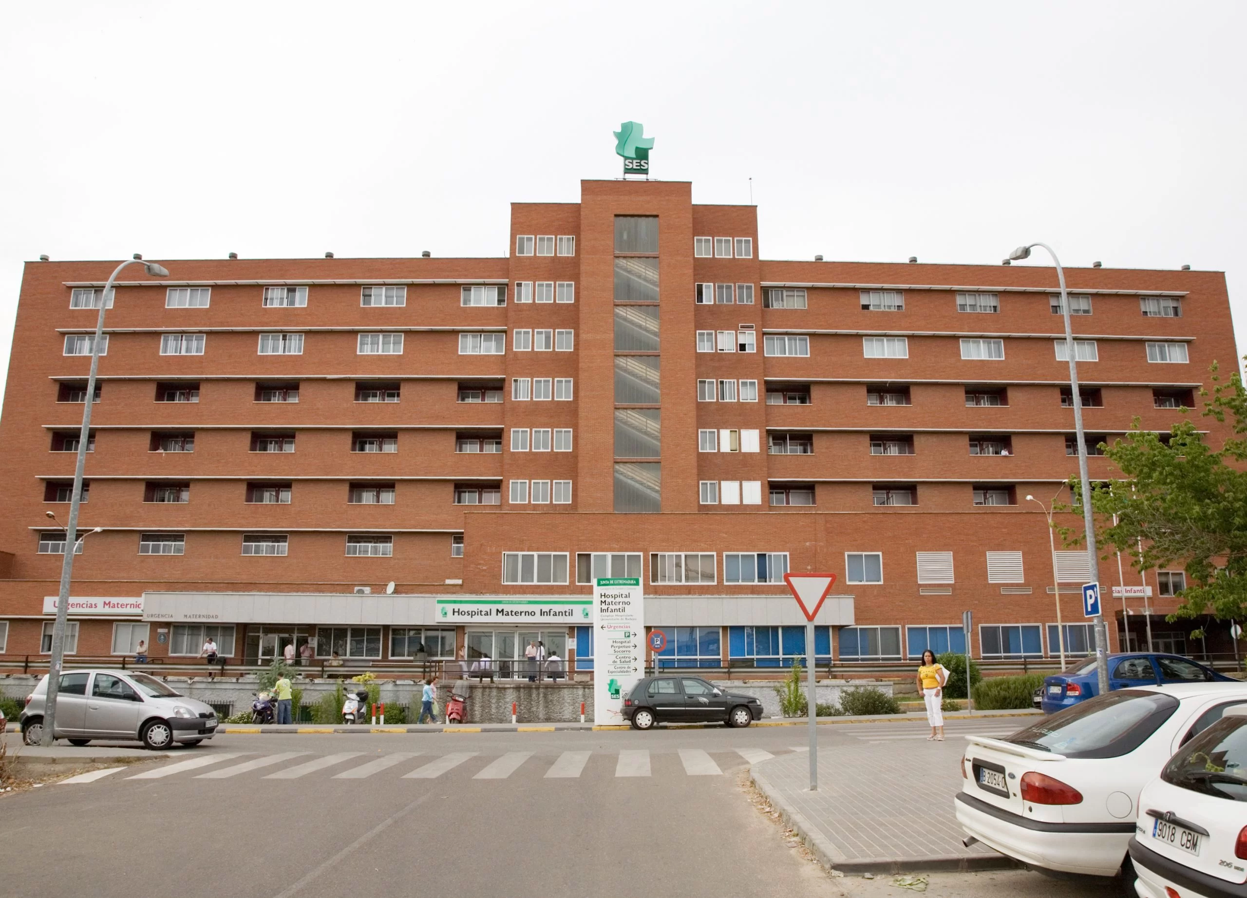 Imagen del Materno Infantil de Badajoz.