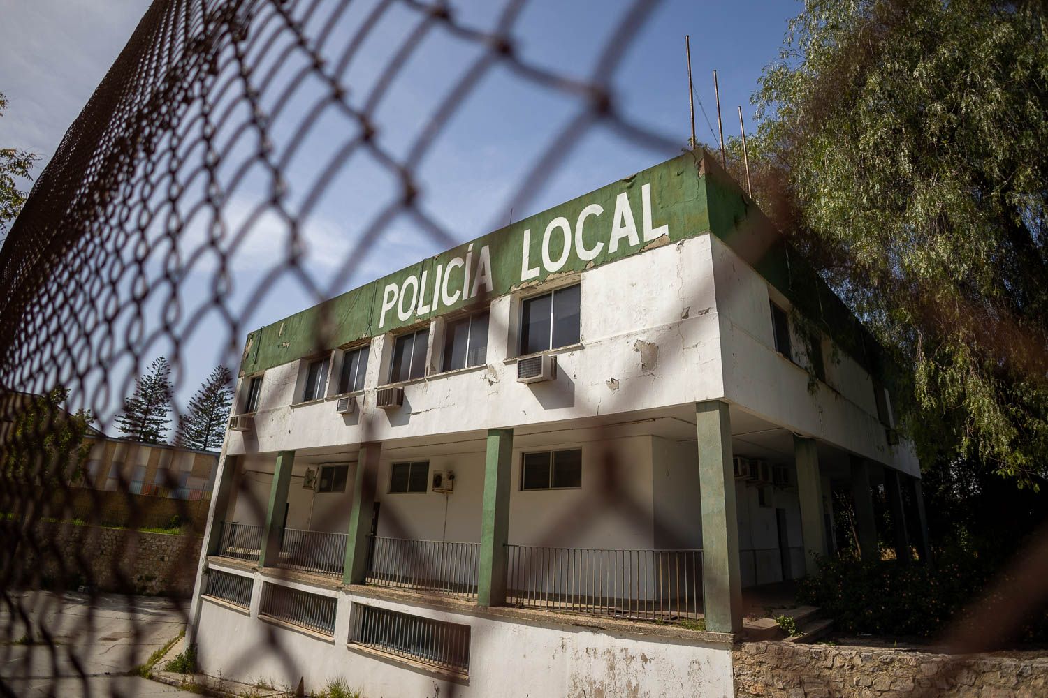 La antigua sede de la Policía Local de Jerez, en el Almendral.
