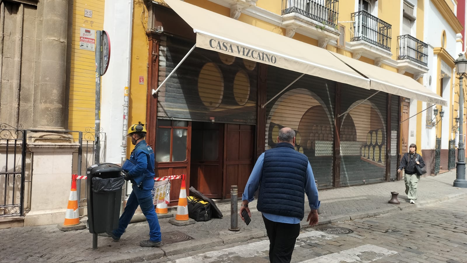 Imagen del Vizcaíno cerrado.