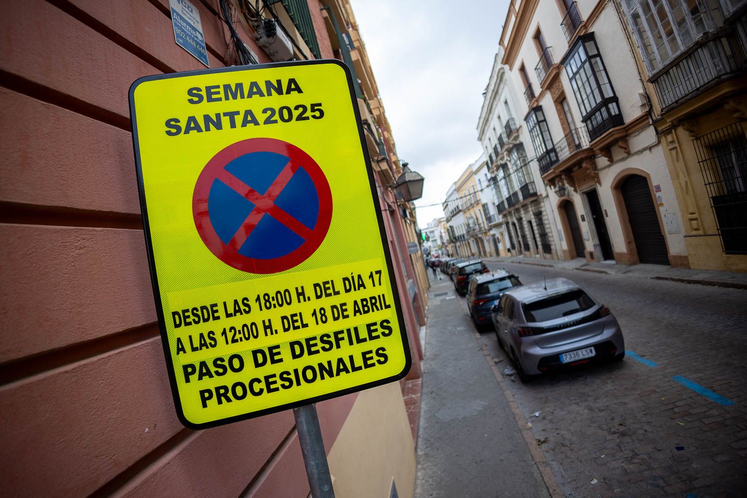 Cortes de tráfico en Jerez con motivo de la Semana Santa.