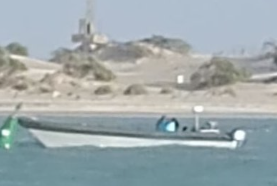 Narcolancha en Sancti Petri, este viernes. Narcolancha en Sancti Petri, este viernes.