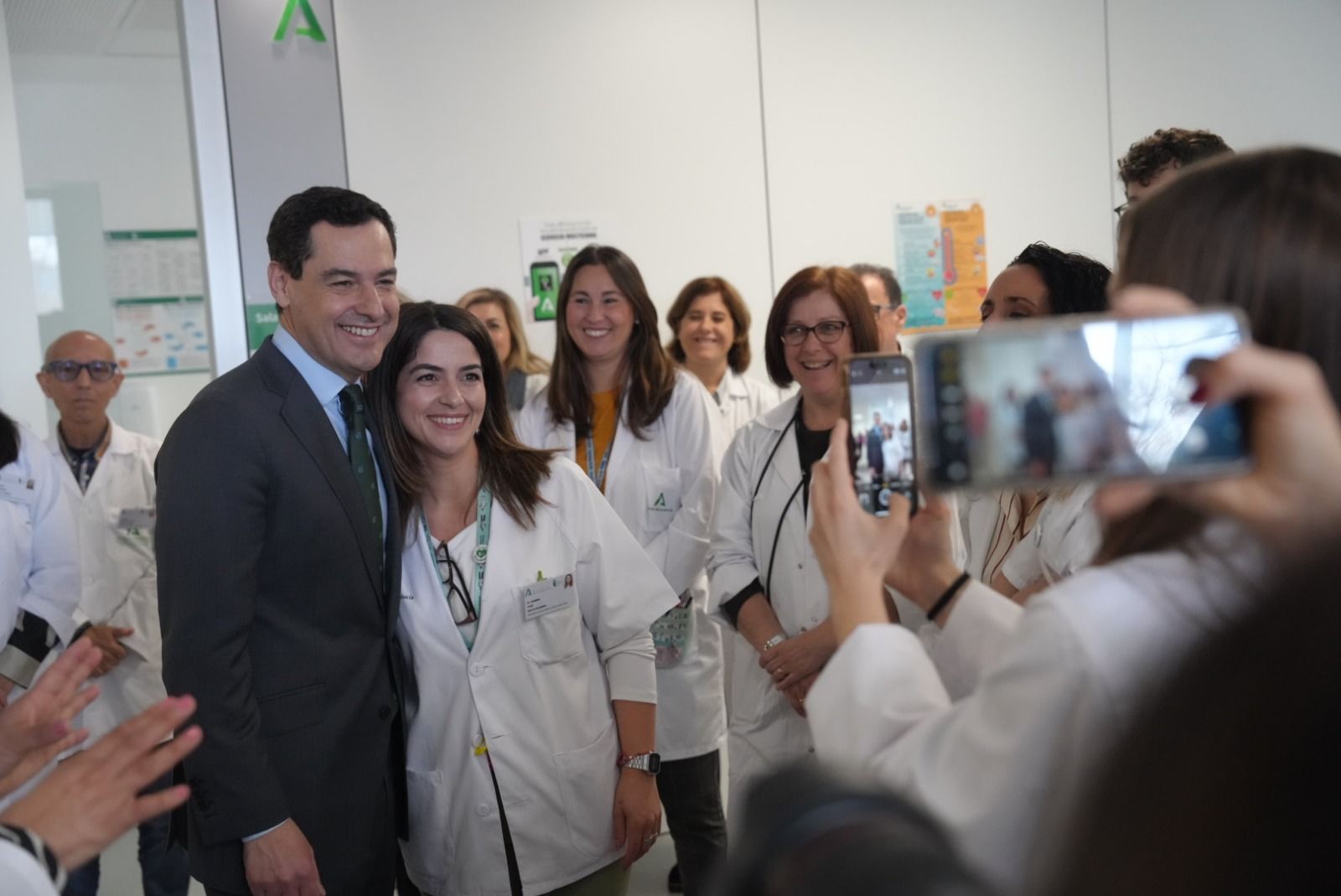 Moreno en el acto de este martes.