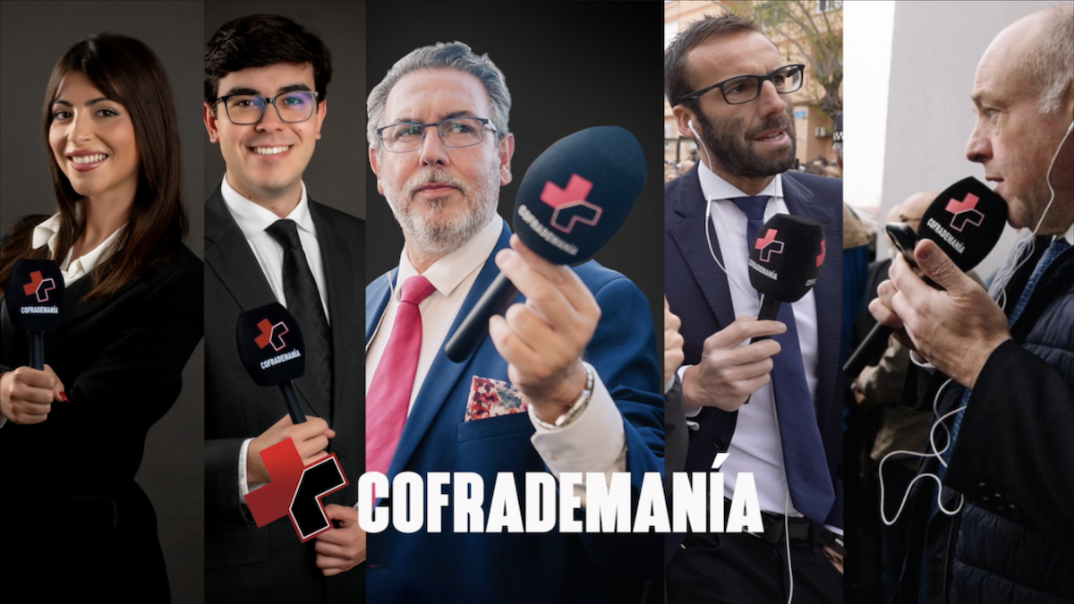 El equipo de comentaristas de Cofrademanía para la Semana Santa. 