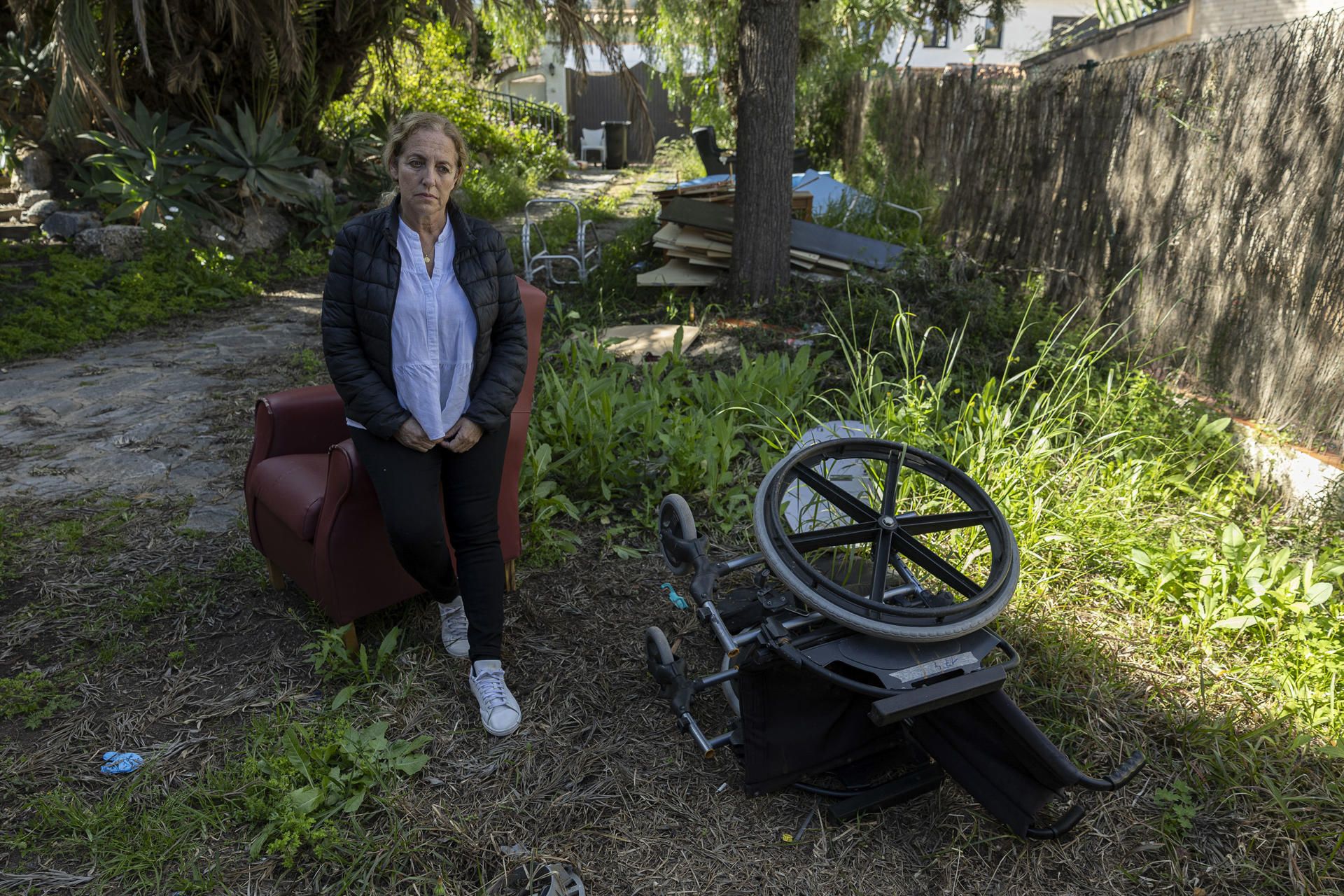 Una propietaria del inmueble donde se situaba la residencia, que ha denunciado la situación.