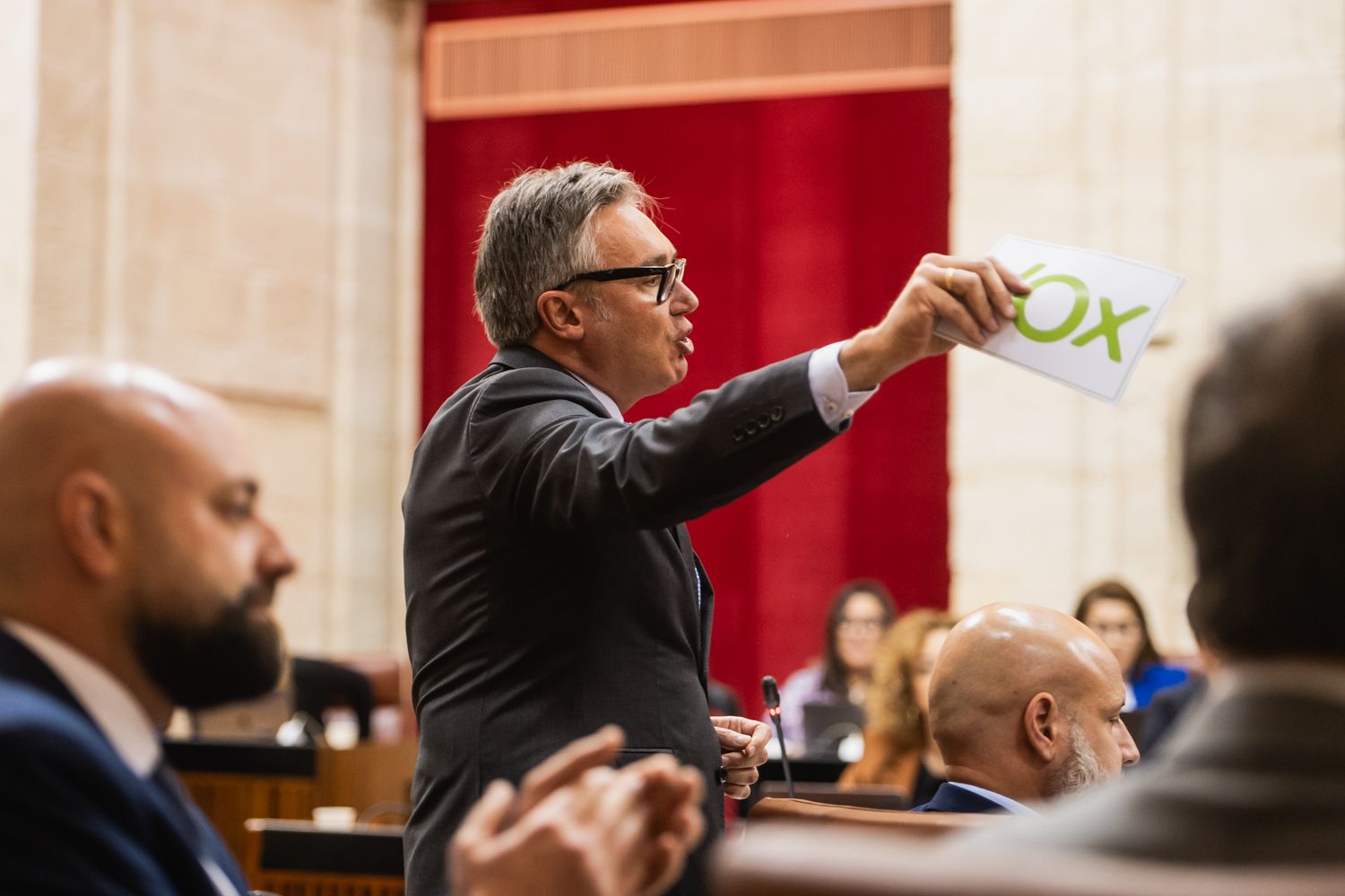 PLENO PARLAMENTO ANDALUCIA 10 ABRIL 2025 SESION DE CONTROL 59 GAVIRA