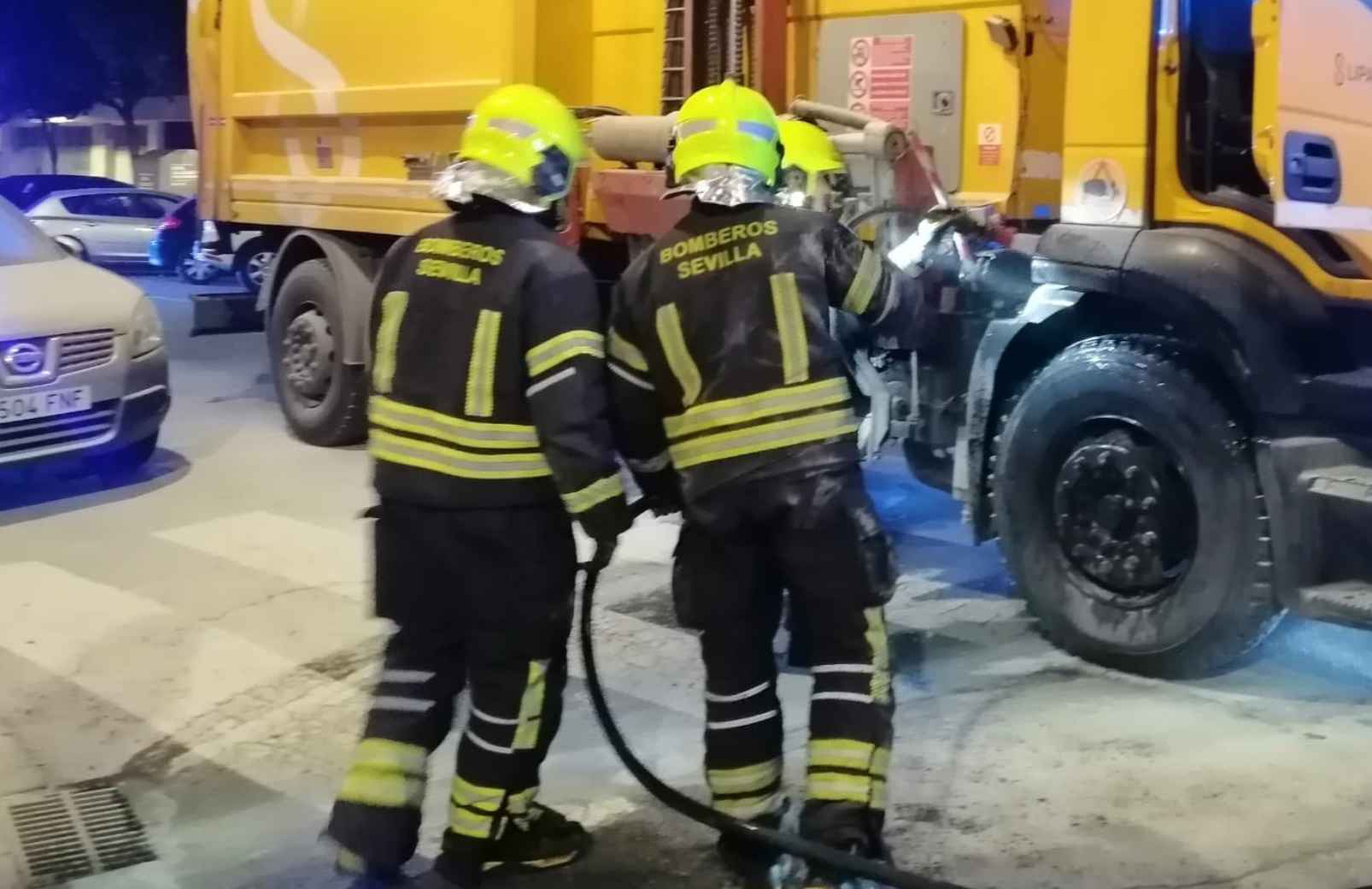 Una intervención de Bomberos Sevilla.