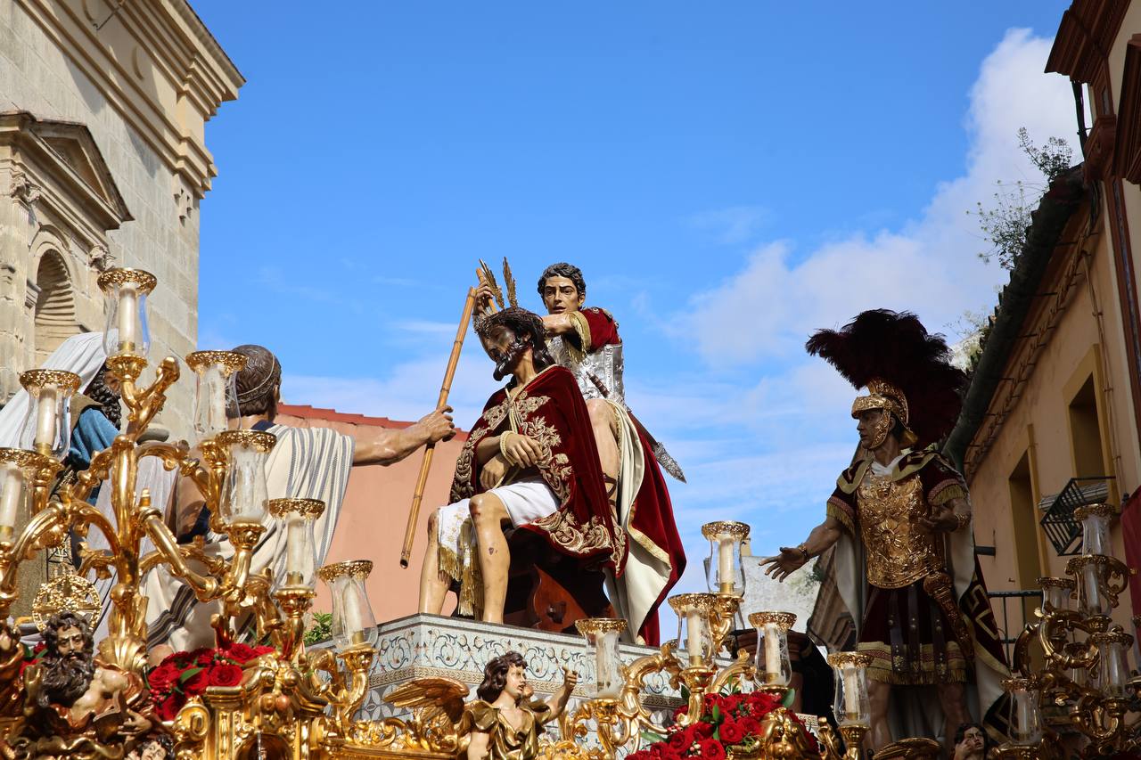 La Coronación en el barrio de San Pedro el pasado Domingo de Ramos.