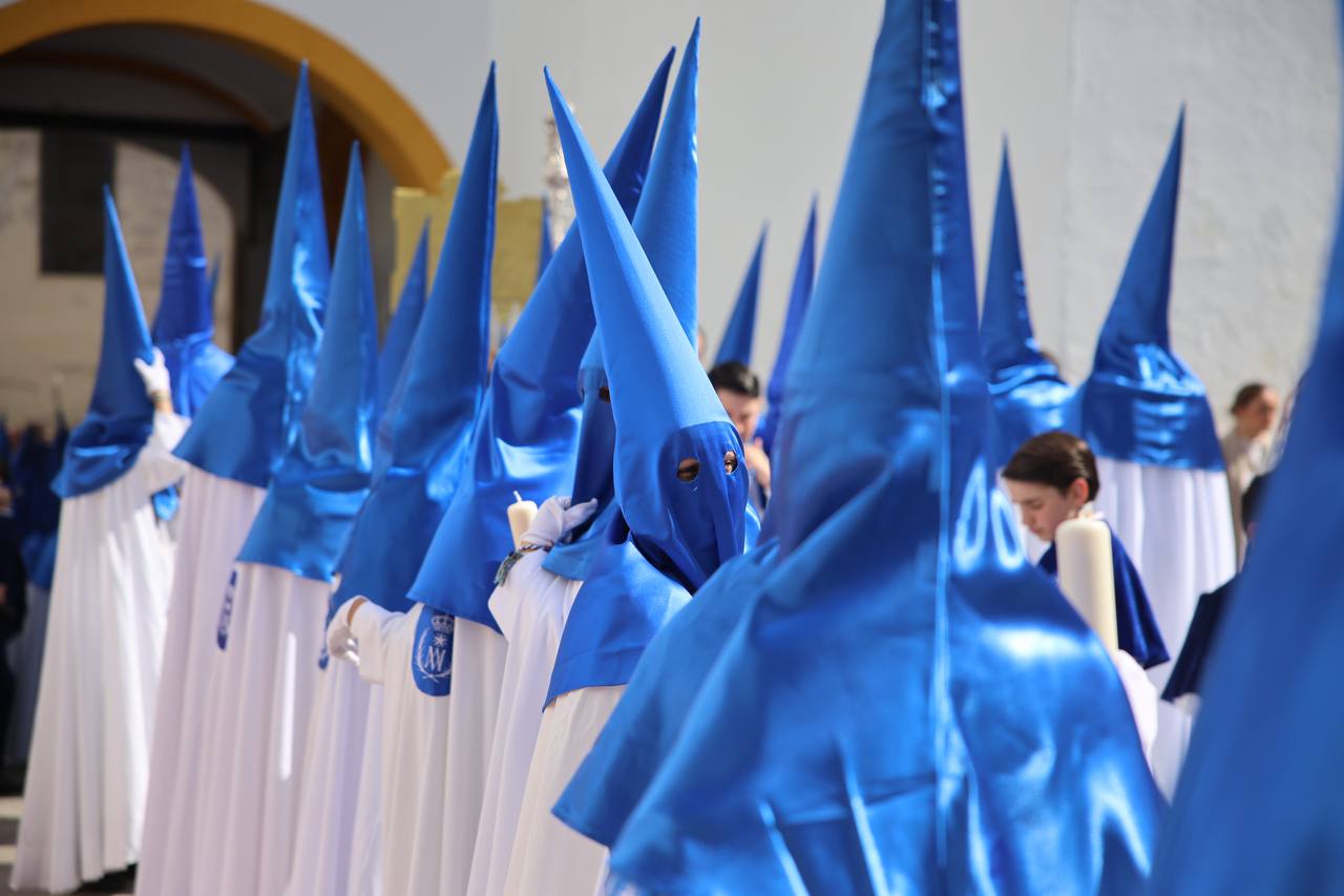 Nazarenos de la Triunfal Entrada.