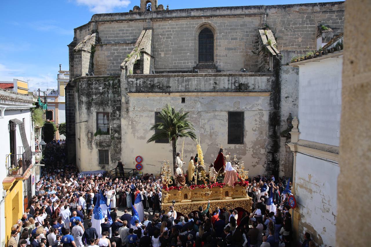 La Borriquita el Domingo de Ramos en Jerez.
