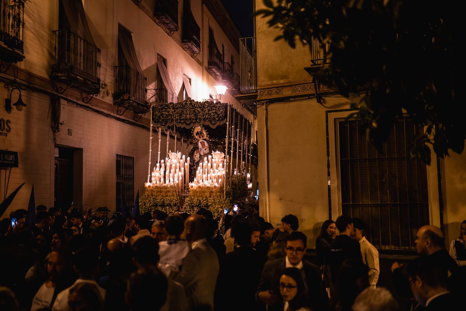 La Hiniesta de recogida el pasado Domingo de Ramos. 