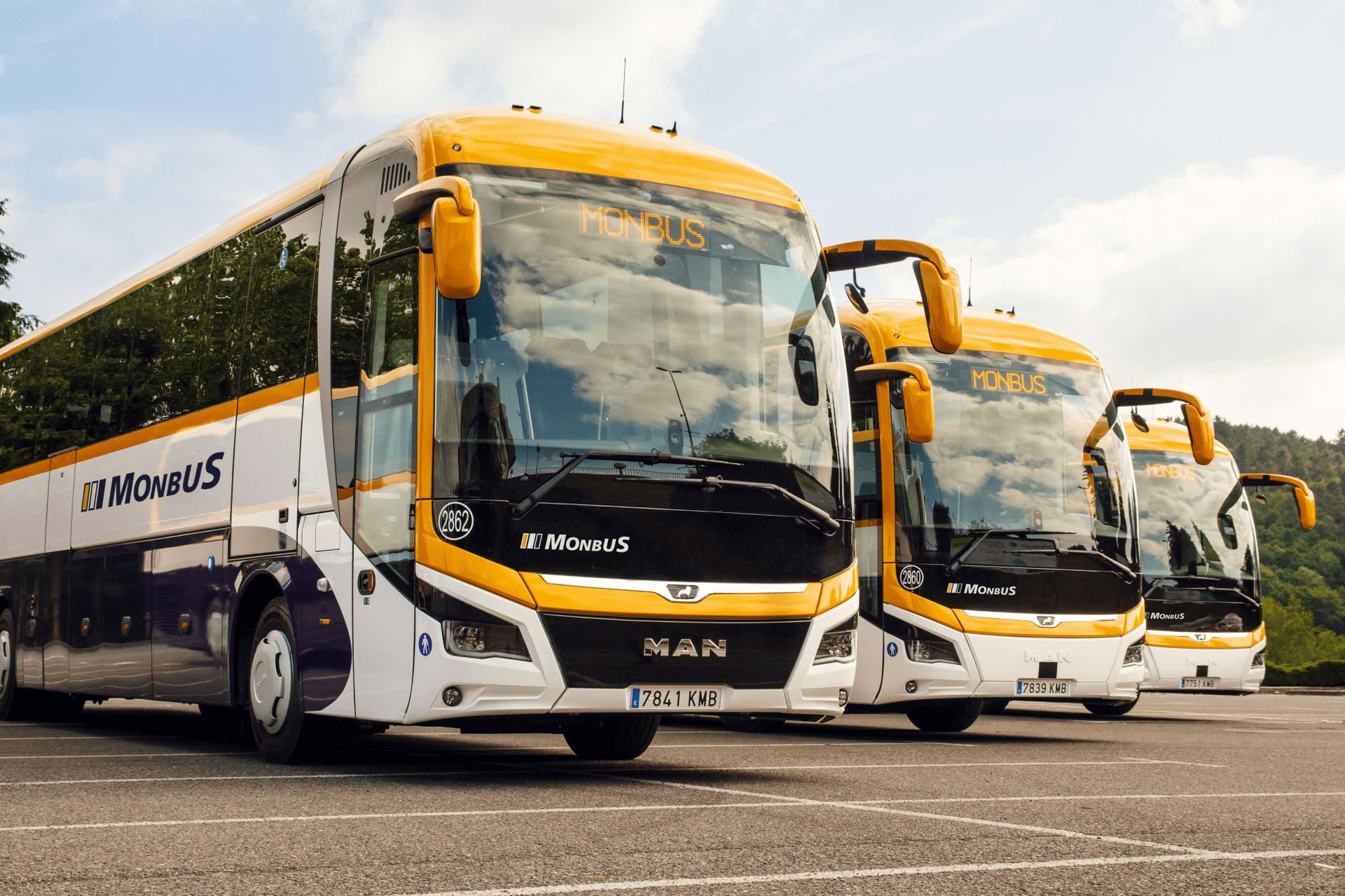 Autobús de la empresa que ha tenido el percance. Autobús de la empresa que ha tenido el percance.