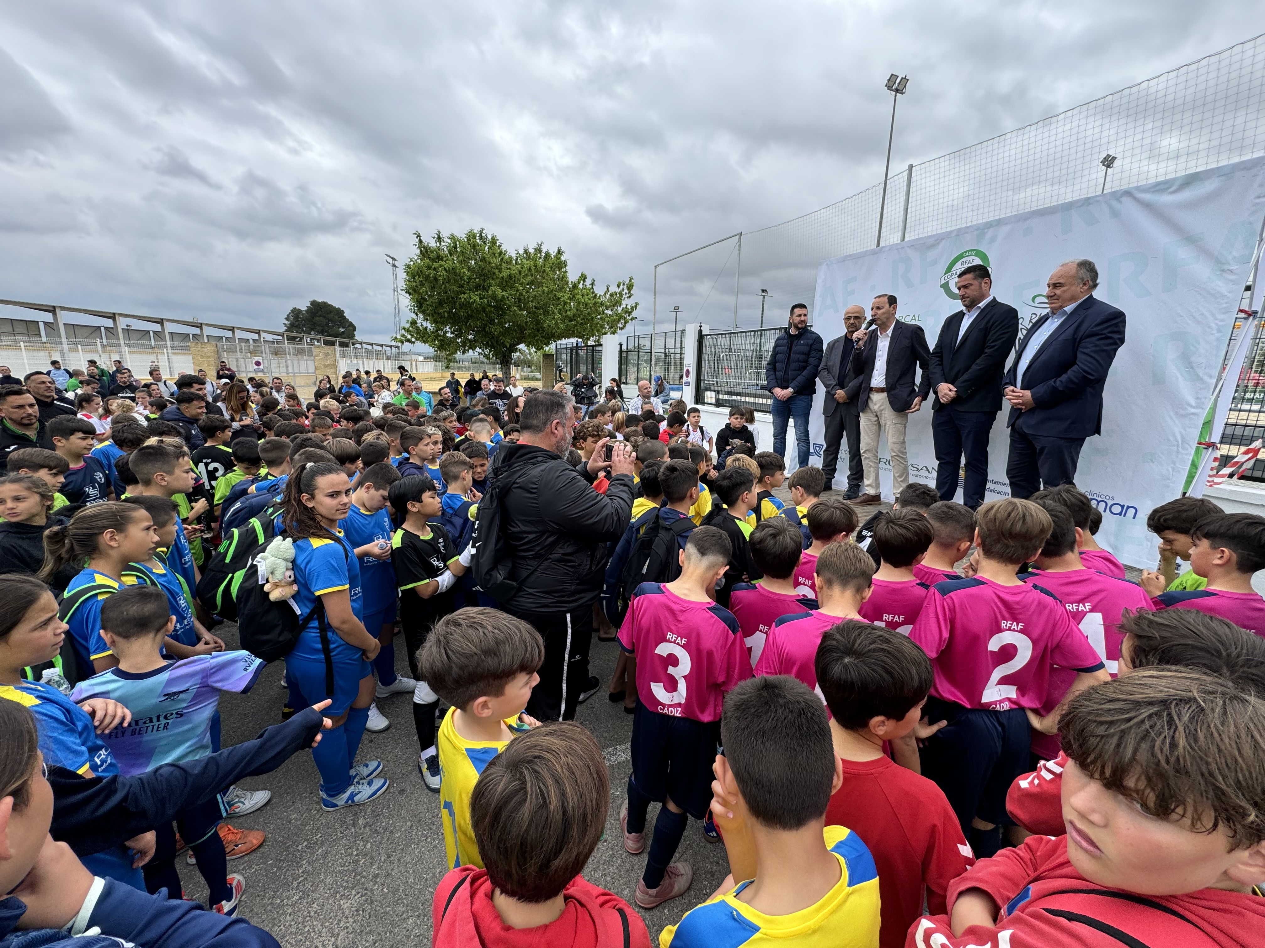 Así ha sido la inauguración del nuevo campo de fútbol de Guadalcacín.