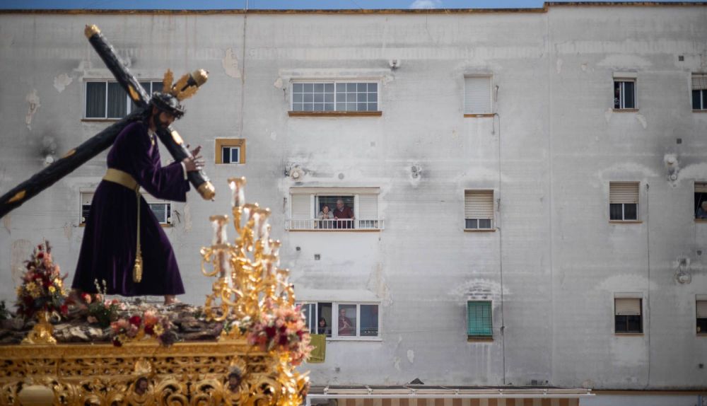 Una imagen del Señor del Amparo.