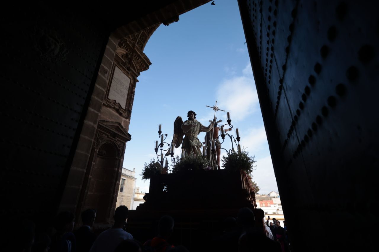Paso del Resucitado en la Semana Santa de Jerez. Paso del Resucitado en la Semana Santa de Jerez.