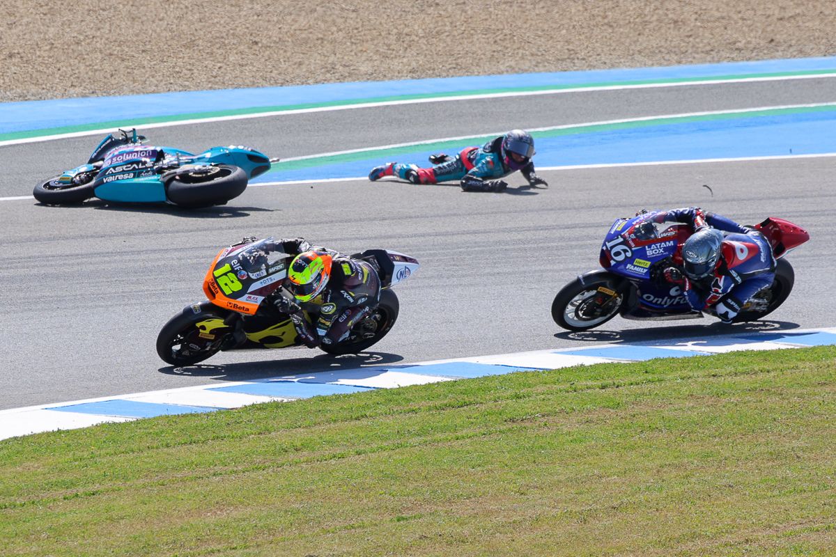 Mundial de Moto GP en el circuito de Jerez 2025.