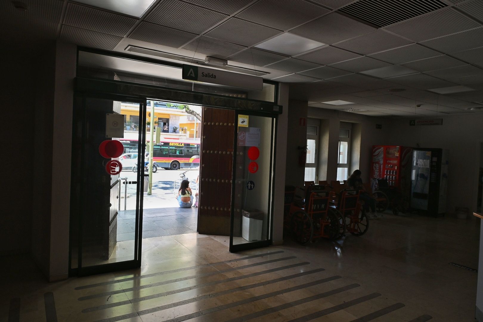 Apagón en Sevilla el pasado mes de abril.