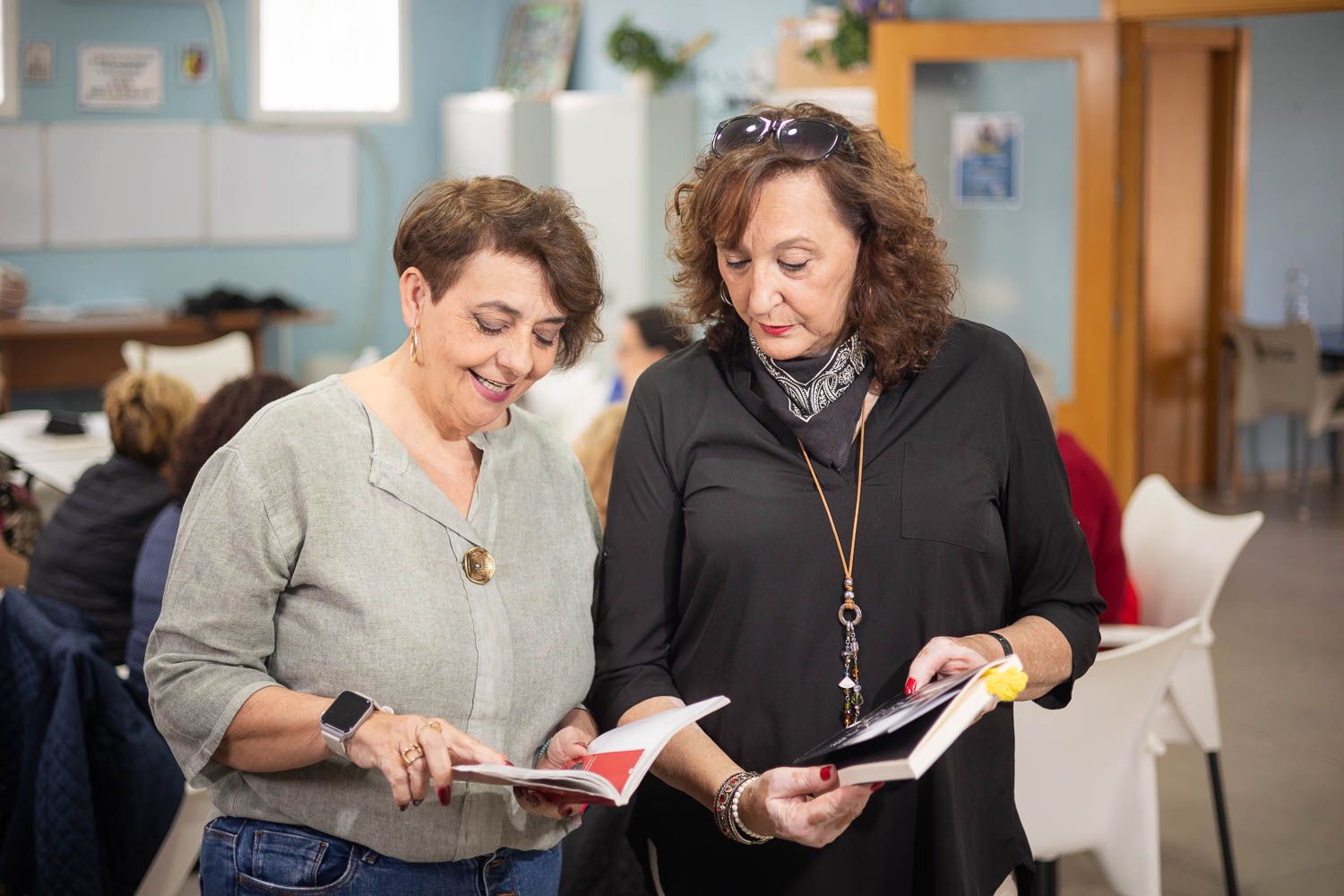 La asociación Voces Lectoras en una actividad reciente.