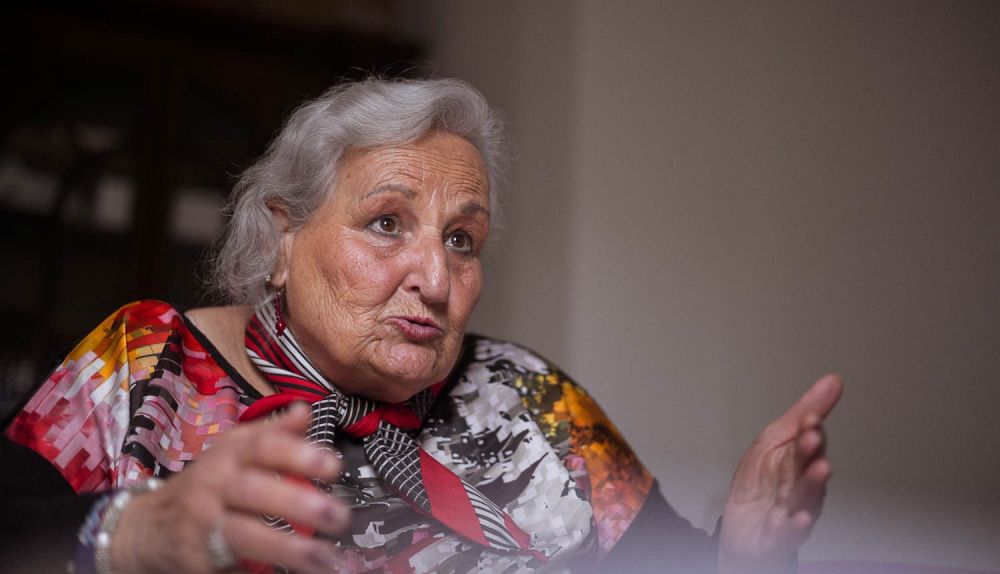 Carmen empezó a trabajar en el servicio en 1982