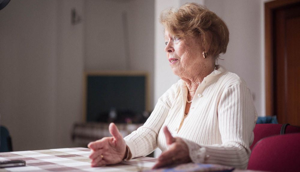 La gaditana durante la entrevista con lavozdelsur.es.