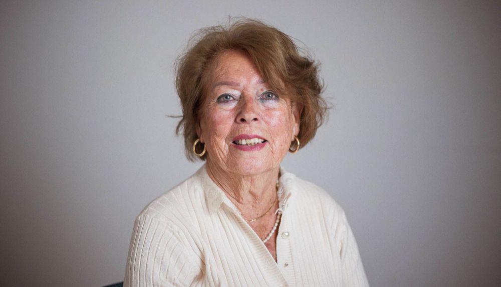 María Jesús tiene buenos recuerdos de su vida laboral.