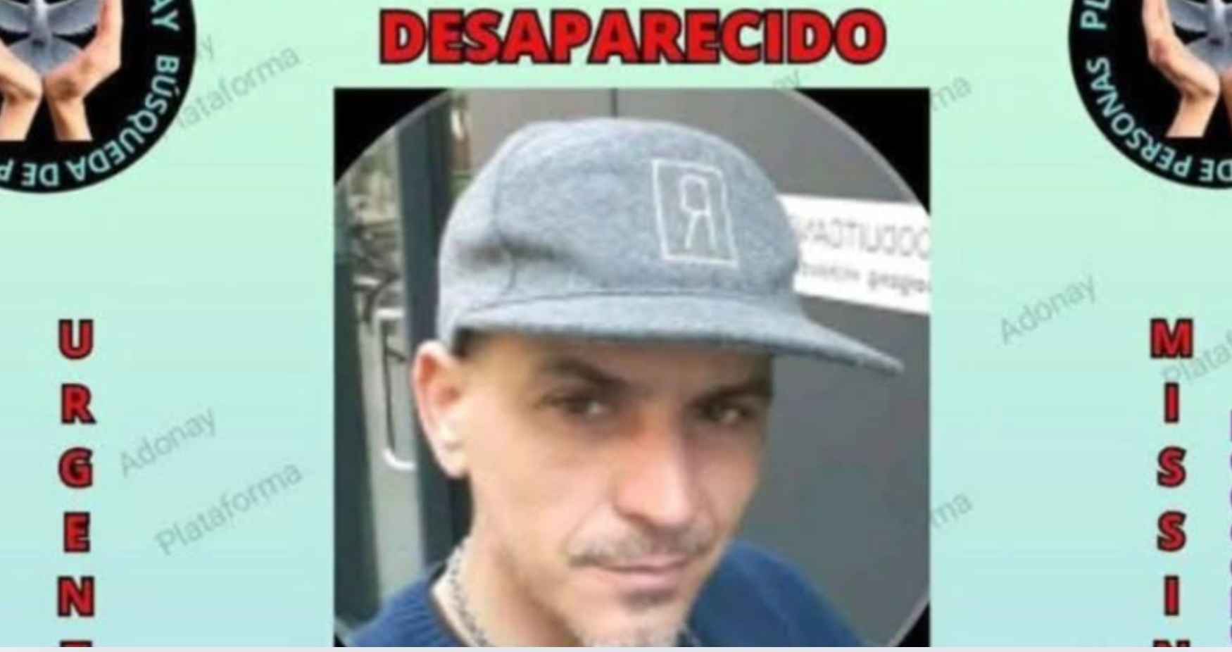 José Óscar desapareció el 10 de abril en Alcalád el Río.