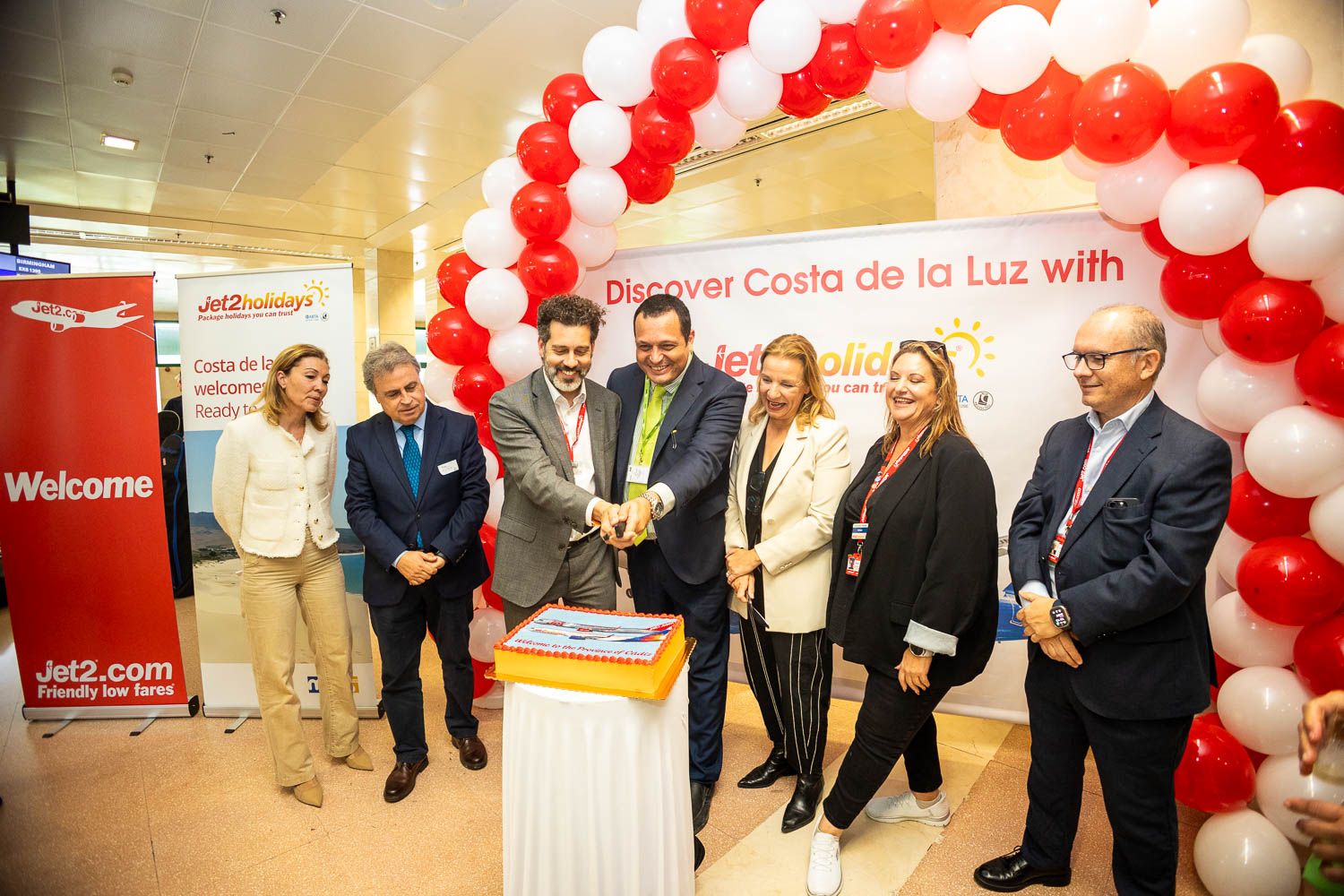 La llegada de Jet2 al Aeropuerto de Jerez.