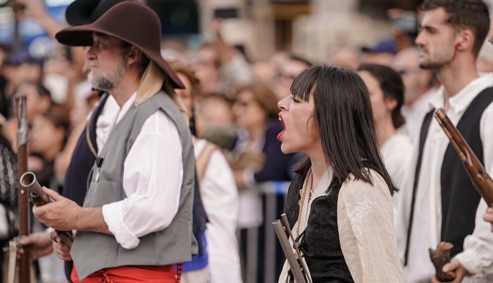 Así ha sido la recreación histórica.