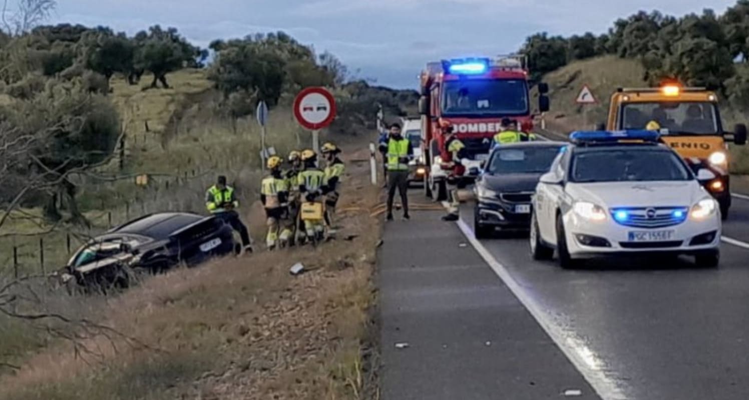 El accidente en el que han fallecido cuatro miembros de una misma familia