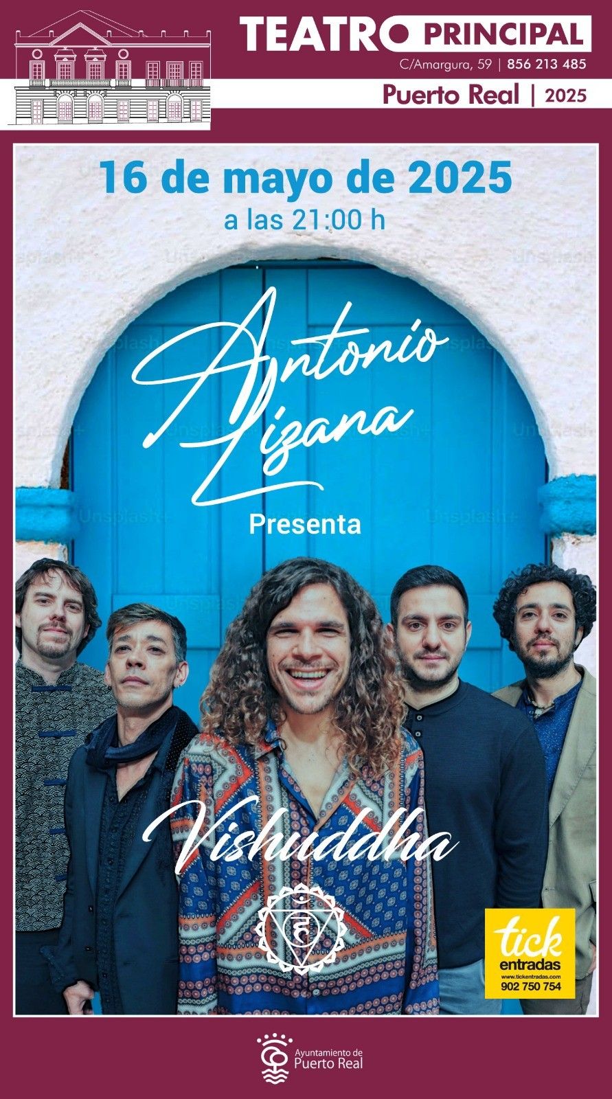 Cartel del concierto.