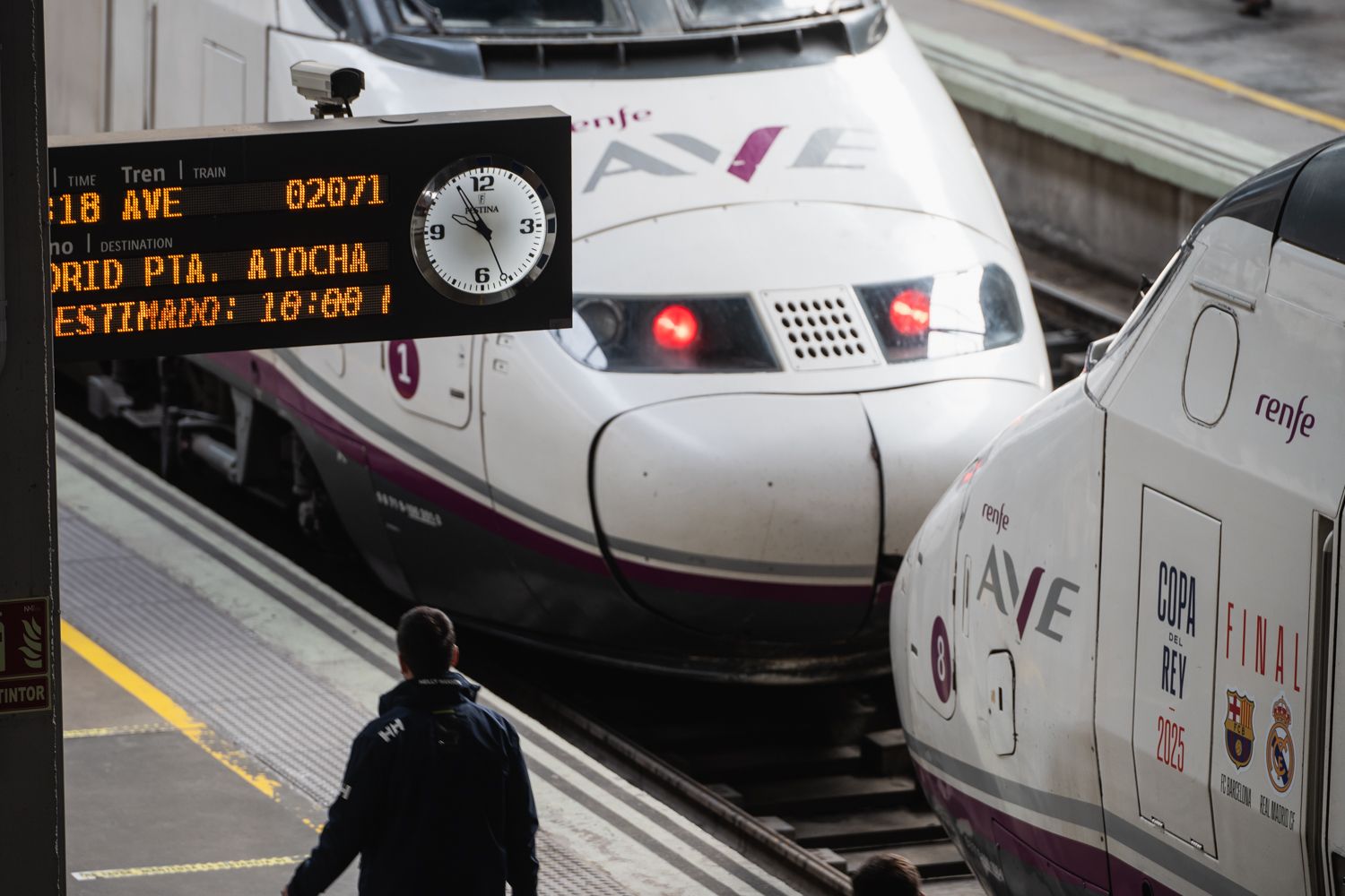 Un tren AVE en una imagen de archivo.