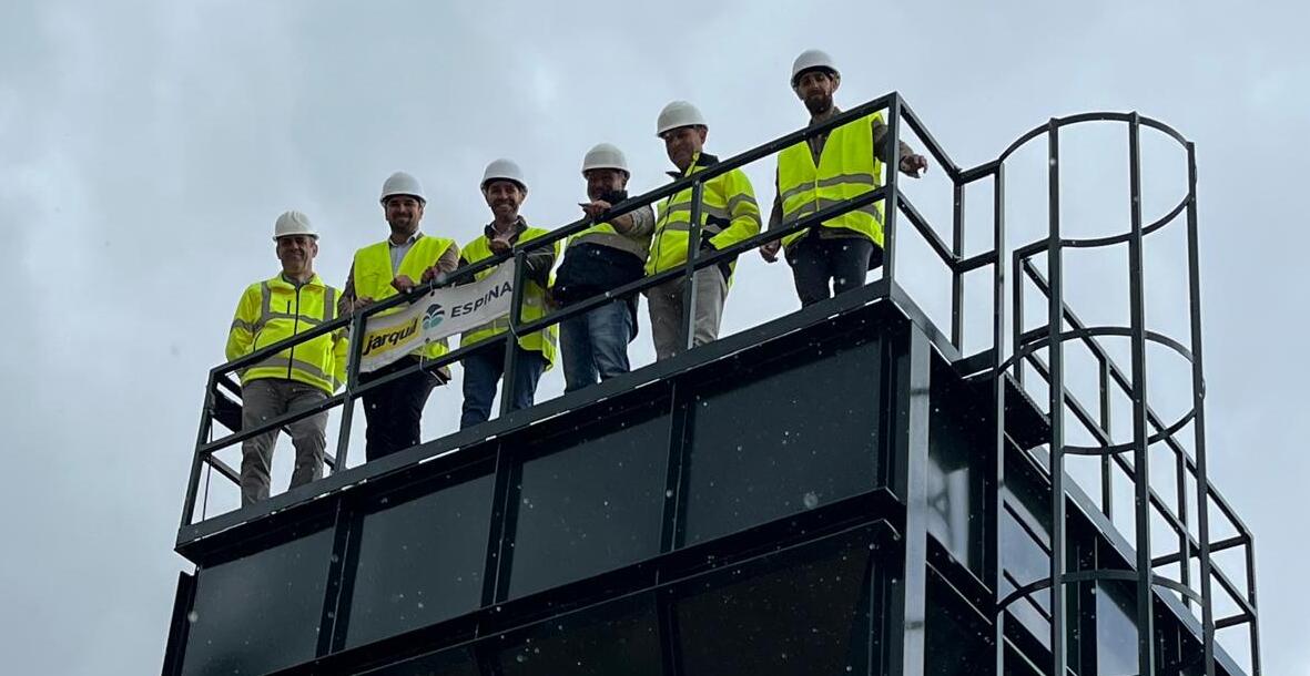 La Junta avanza en las obras de la nueva agrupación de vertidos y EDAR de Grazalema.