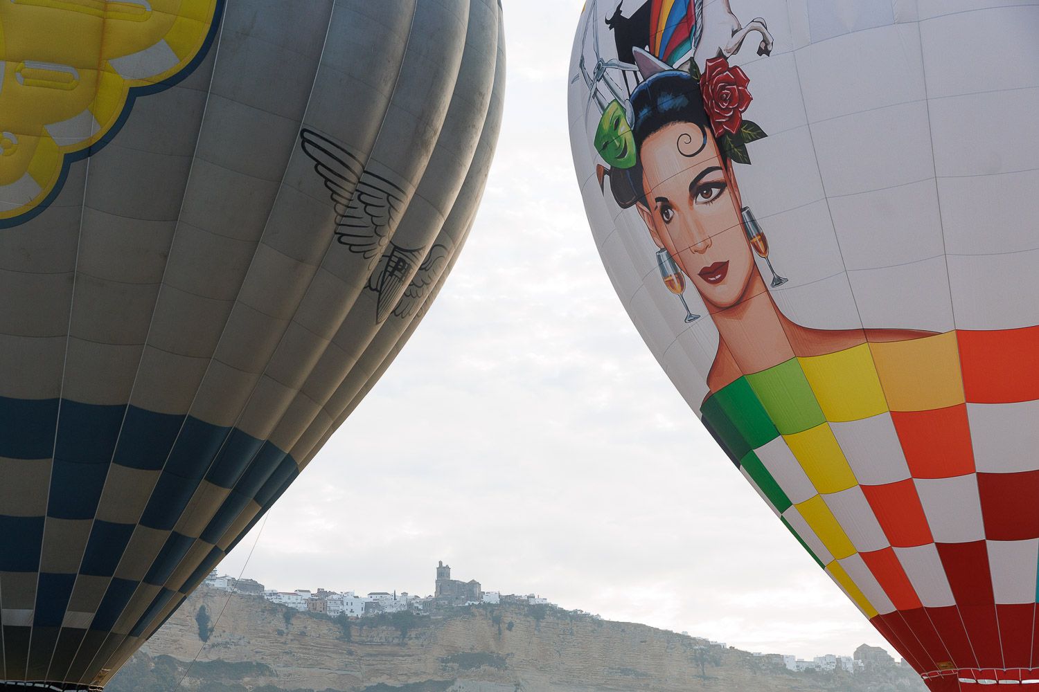 La gitana, imagen de siempre de la Diputación de Cádiz.,