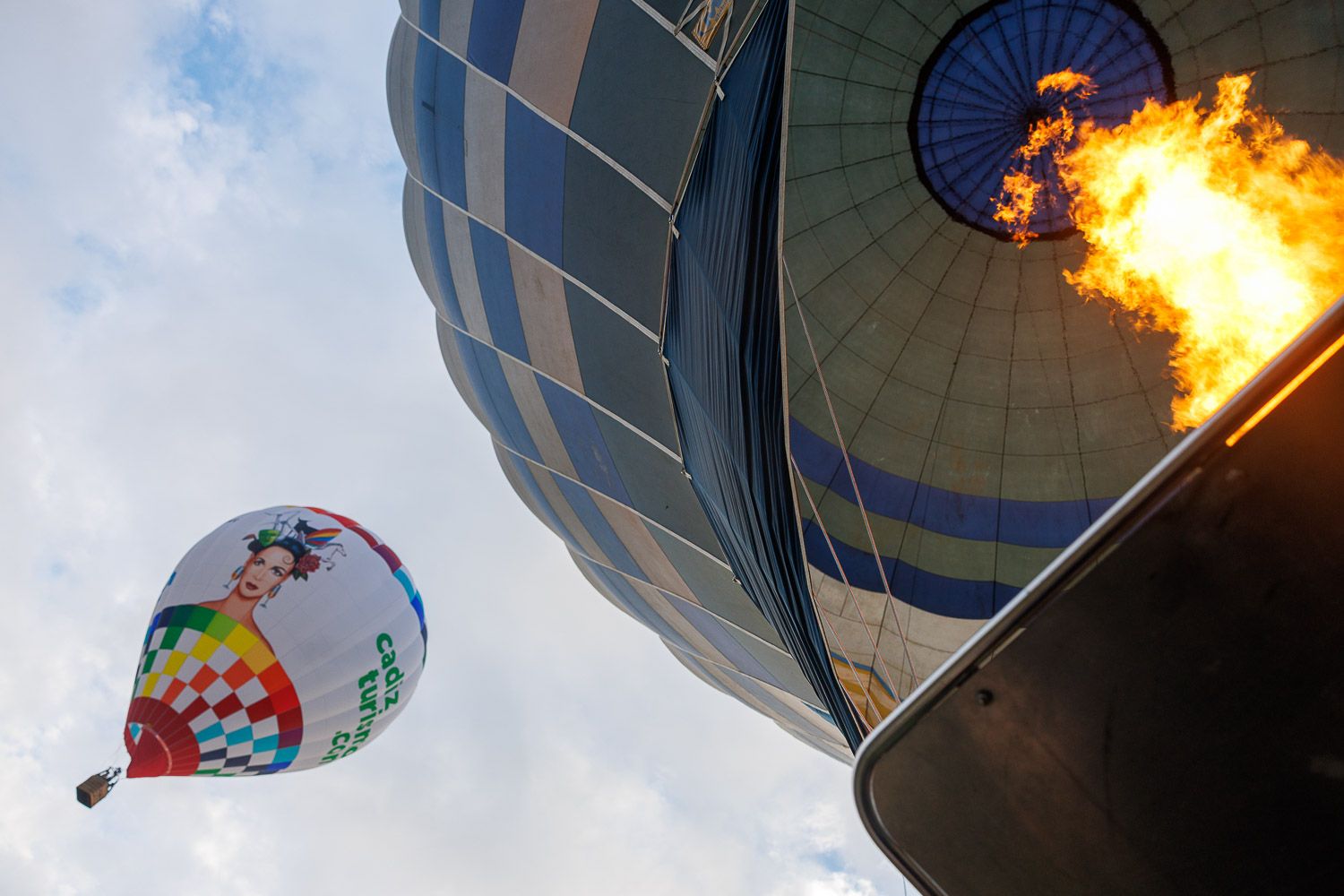 Fuego, clave para iniciar el vuelo.