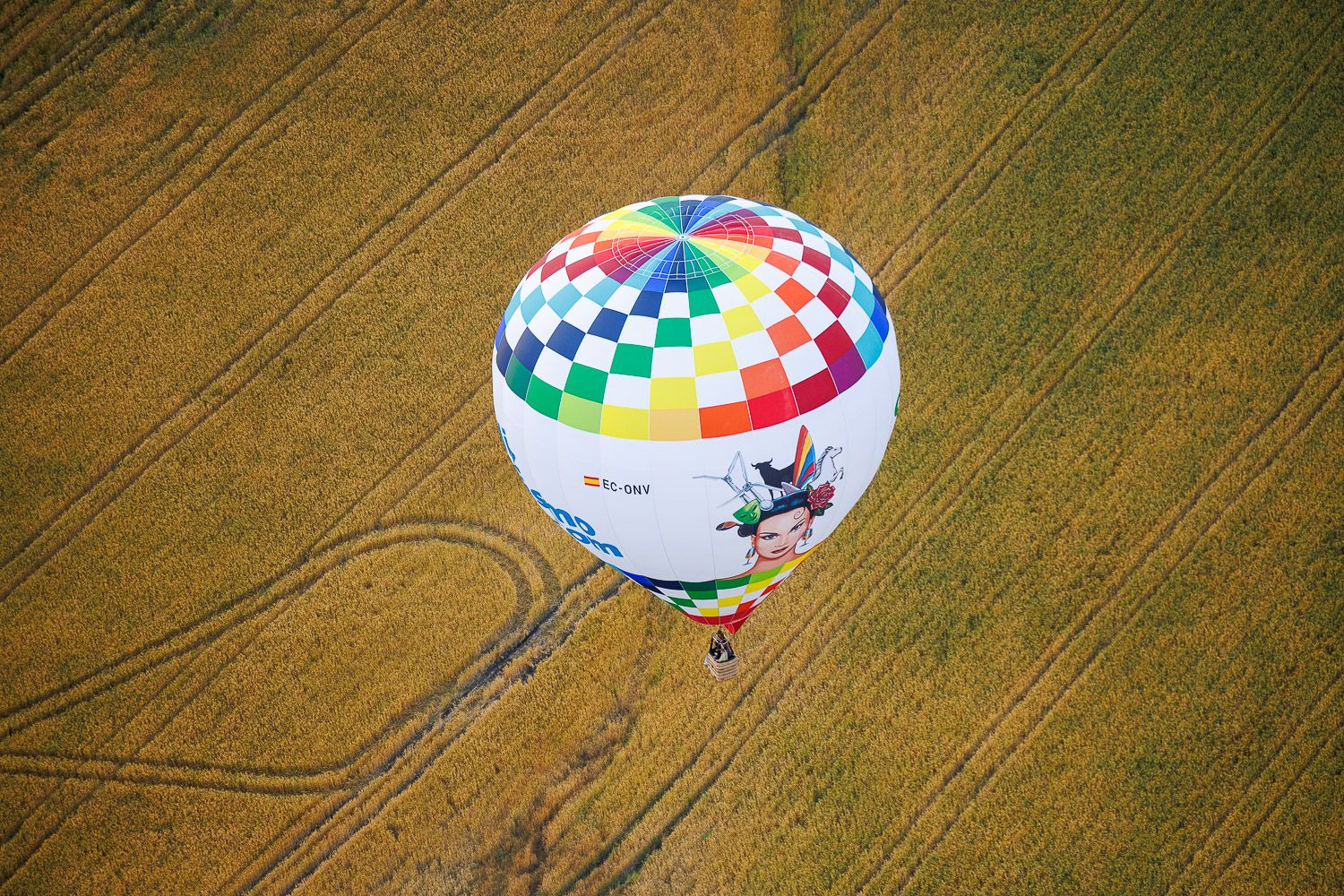 Colores sobre el cielo.