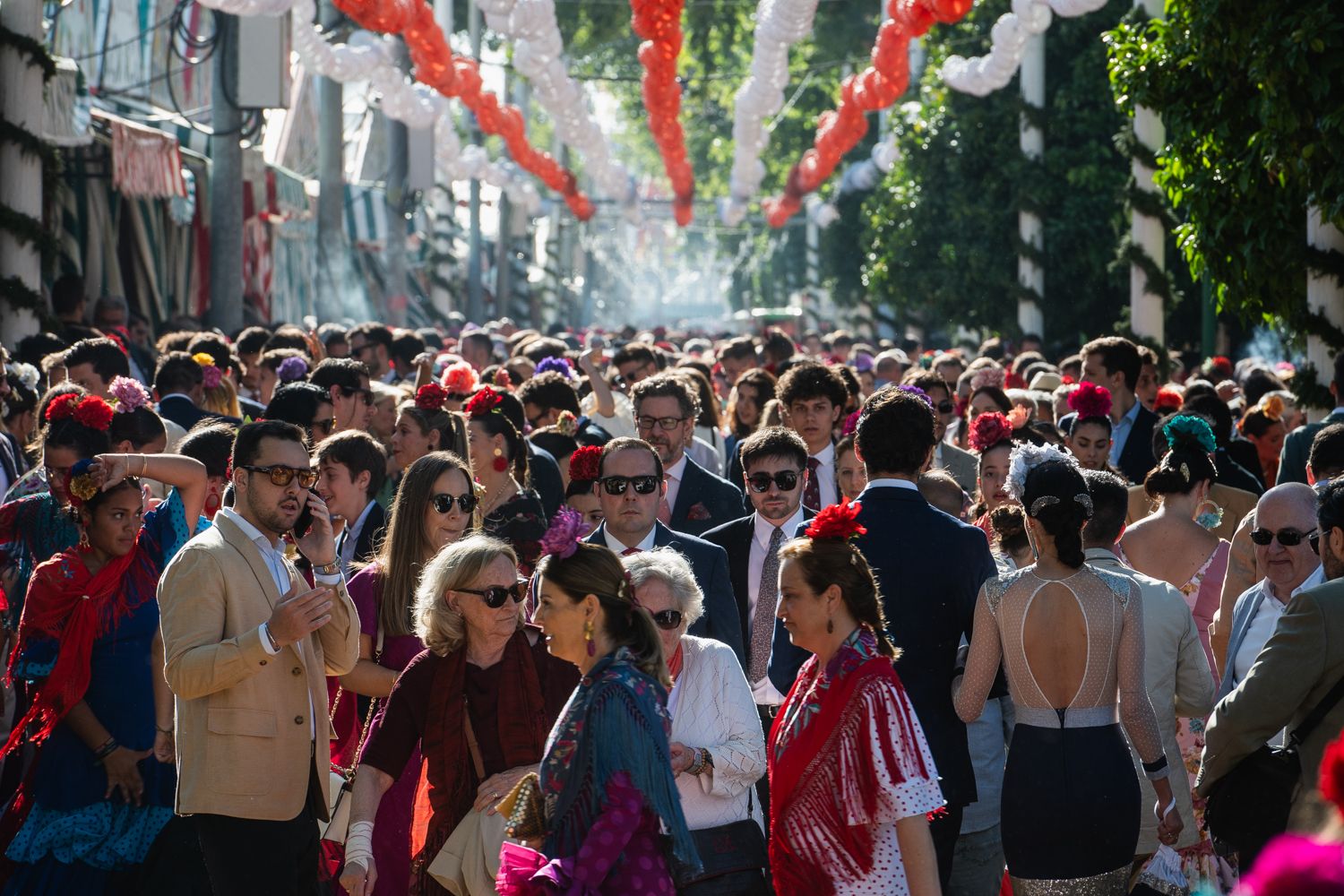 La Feria de Sevilla en su edición de 2025.