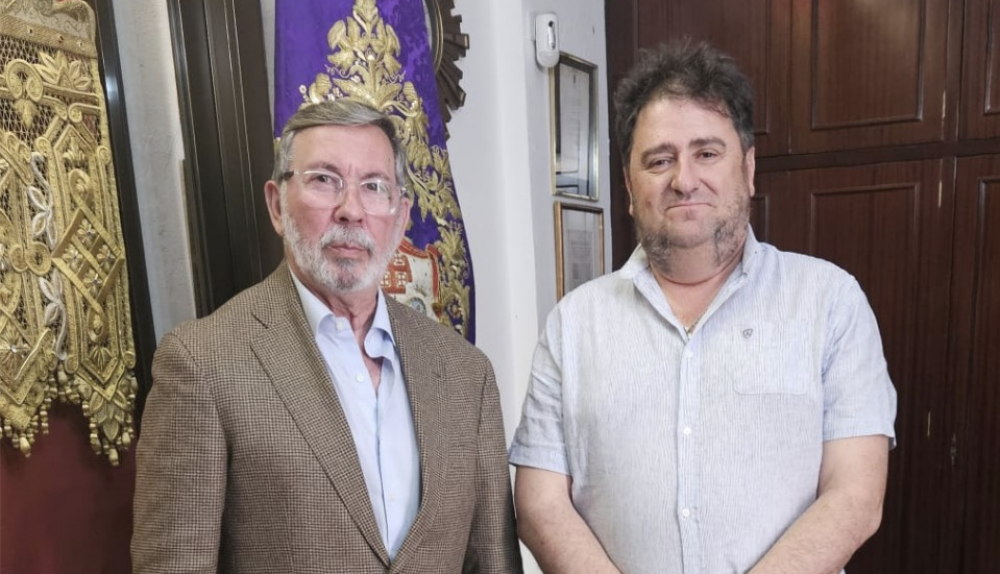 Los hermanos mayores del Nazareno y del Cautivo de Pedrera. 