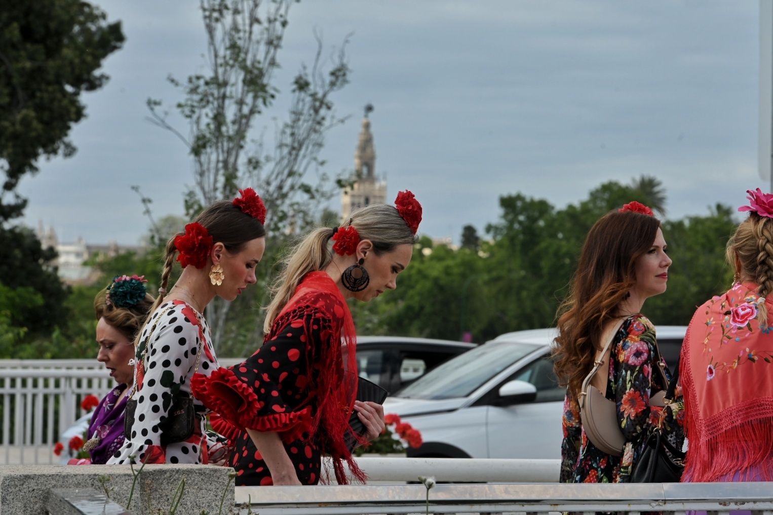 Ambiente este jueves en la Feria de Sevilla 2025.   MAURI BUHIGAS
