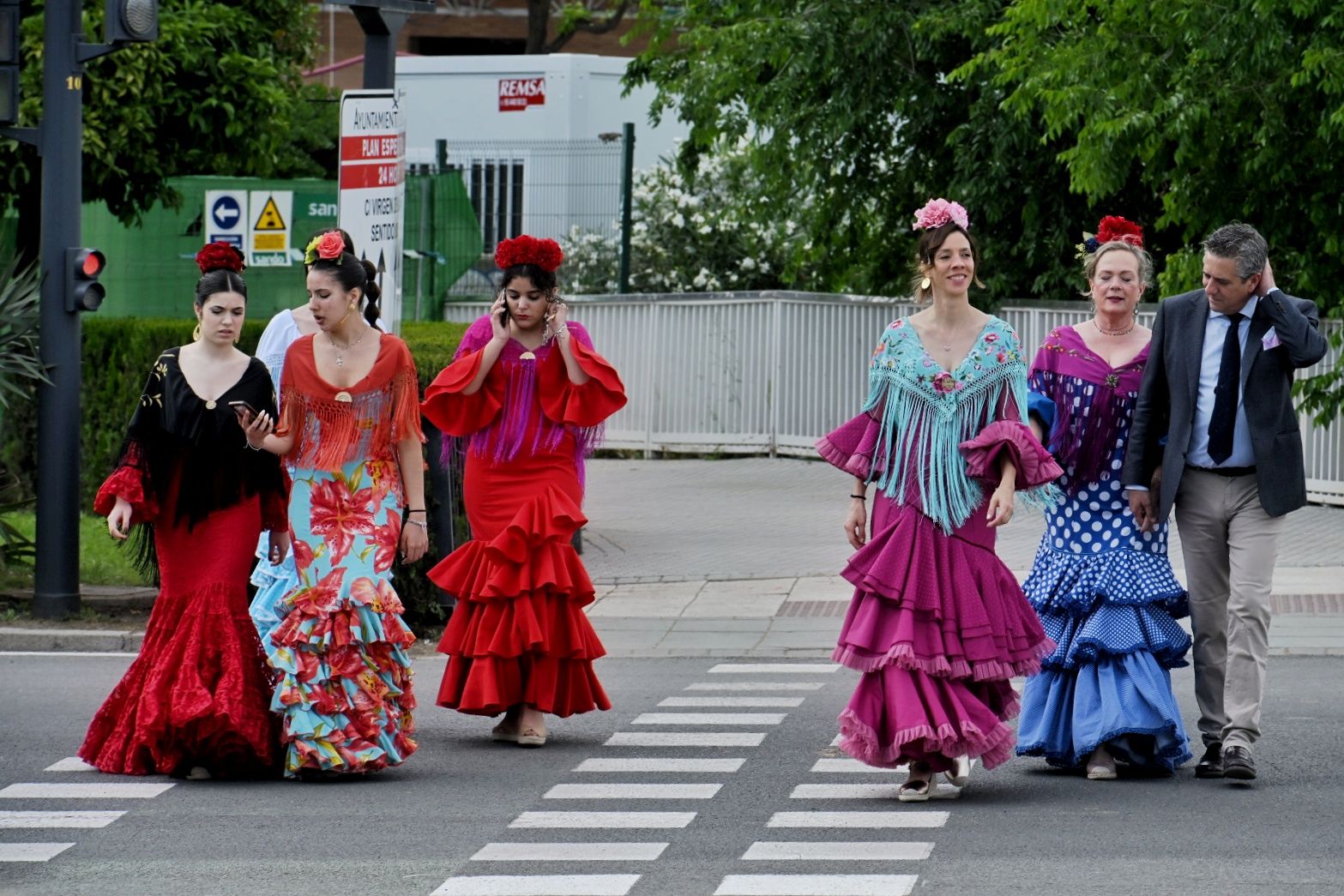 Ambiente este jueves en la Feria de Sevilla 2025.   MAURI BUHIGAS