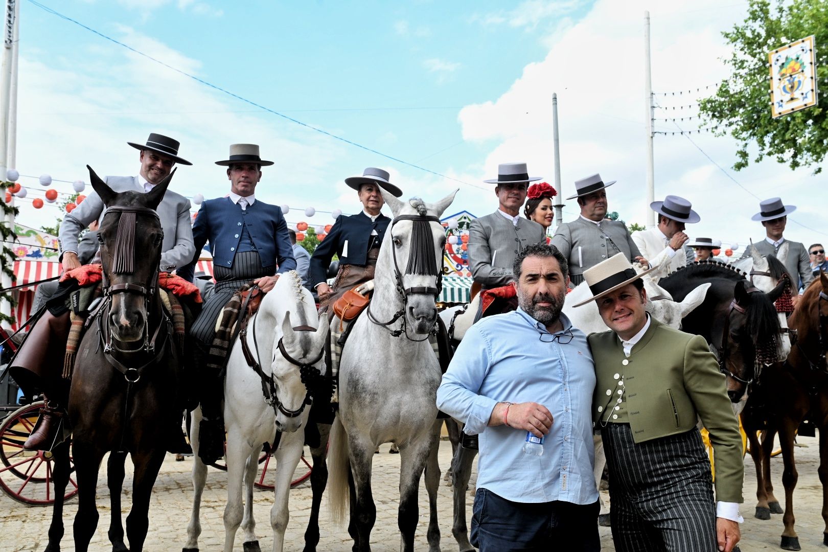 Ambiente este jueves en la Feria de Sevilla 2025.   MAURI BUHIGAS