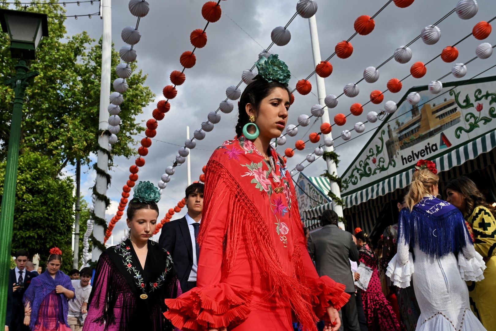 Ambiente este jueves en la Feria de Sevilla 2025.   MAURI BUHIGAS